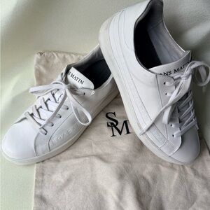 Sans Matin Women's White Lala Platform Sneaker Shoes